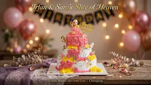 Irfan & Sara's Slice of Heaven Homemade Cake