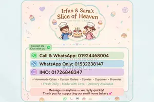 Irfan & Sara's Slice of Heaven Homemade Cake