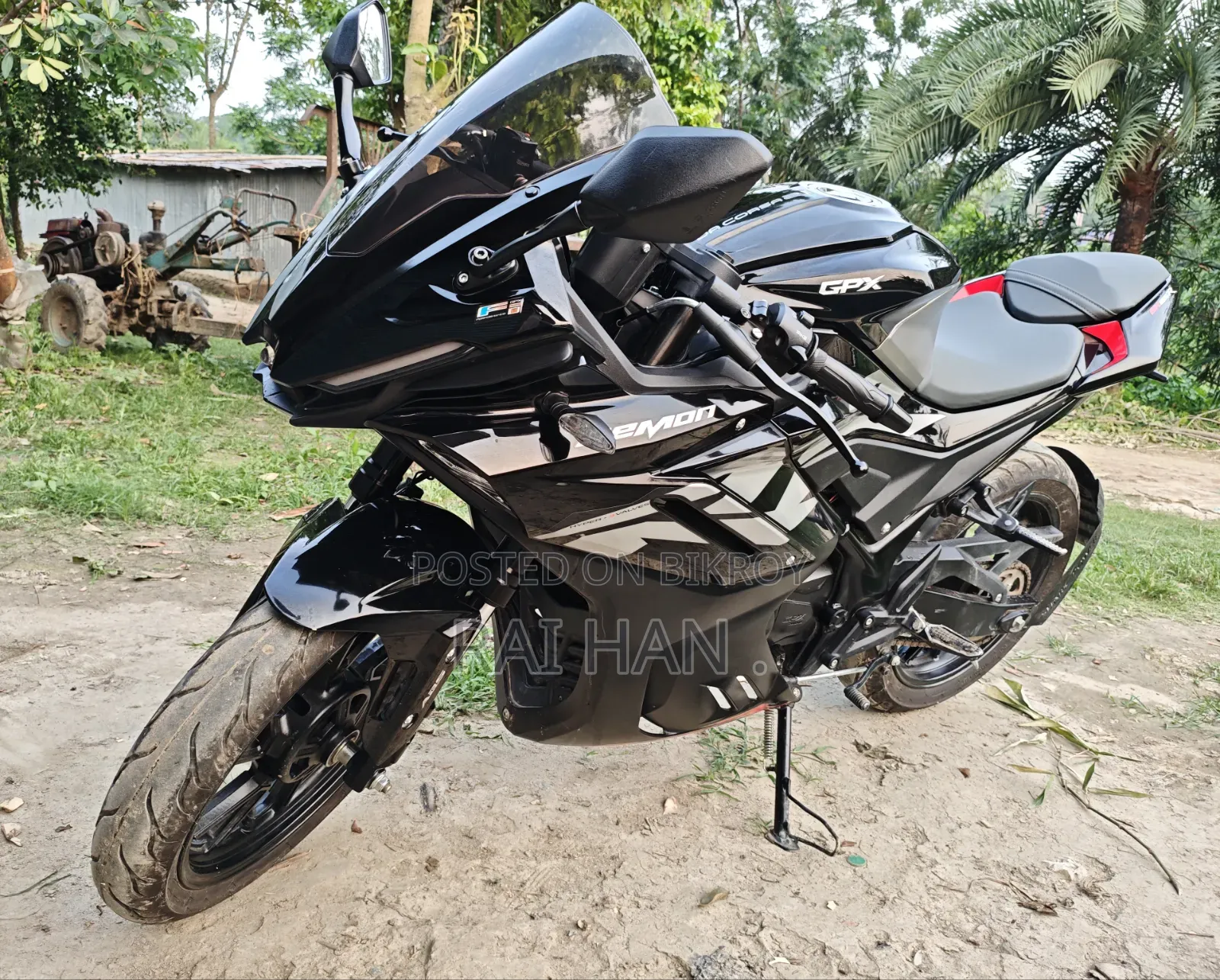 জিপিপিএক্স ডিমোন ১৫০জিআর এফআই ২০২৫ ব্ল্যাক