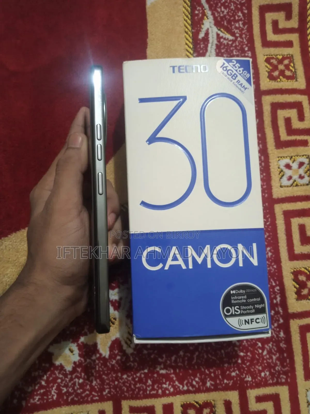 Tecno Camon 30 5G 256 GB Black