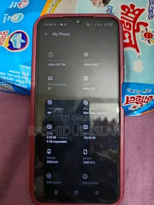 Infinix Hot 30i 128 GB Black