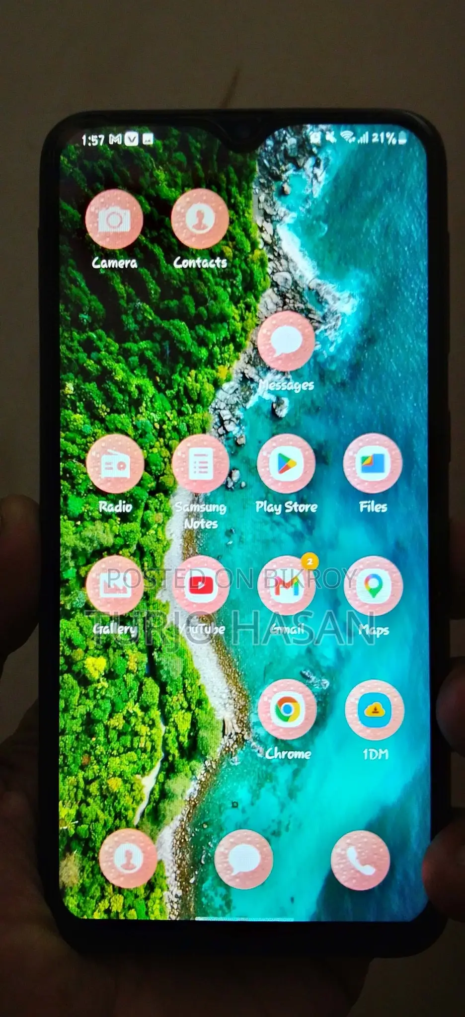 Samsung A10 32 GB Blue