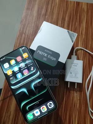 New Infinix Note Edge 256 GB Silver