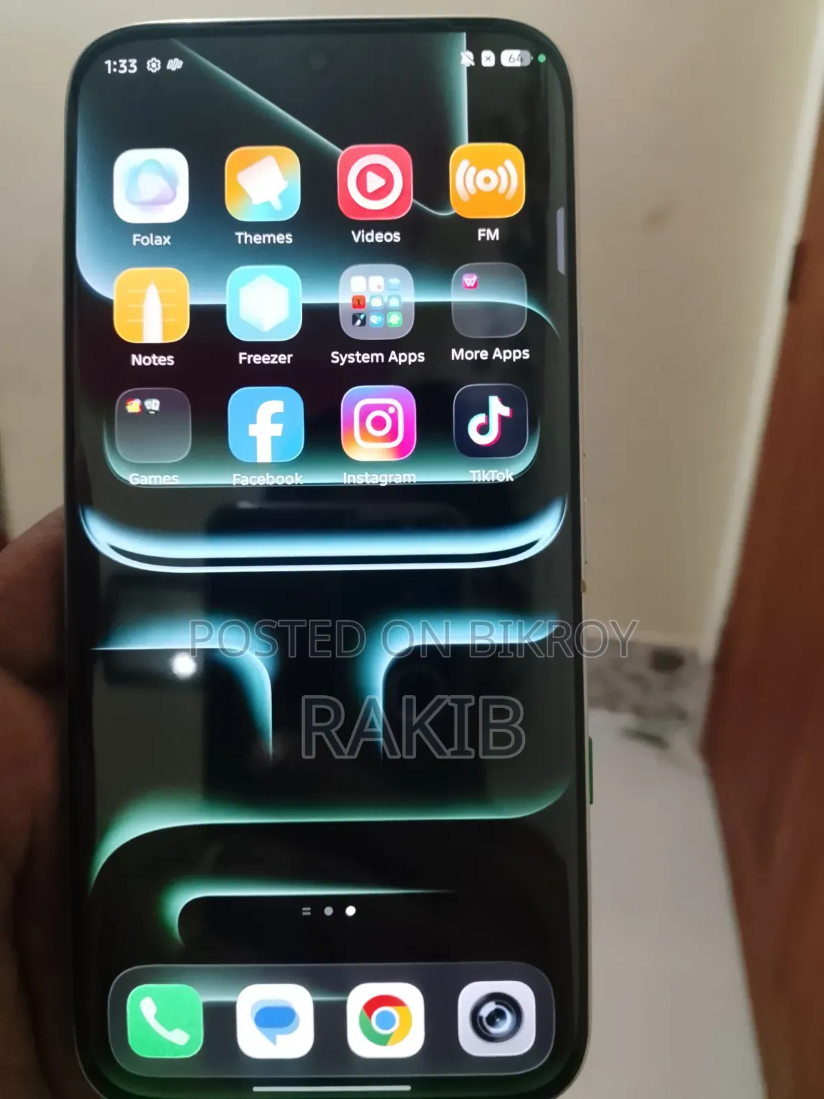 New Infinix Note Edge 256 GB Silver