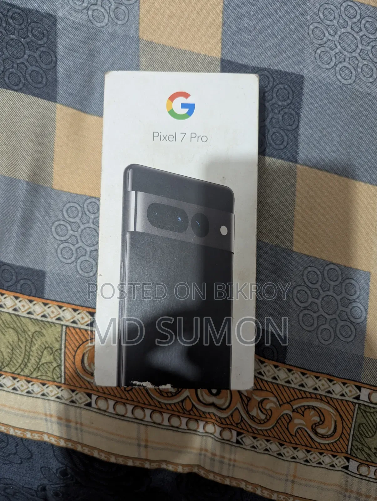 গুগল পিক্সেল ৭ প্রো ২৫৬ জিবি ব্ল্যাক