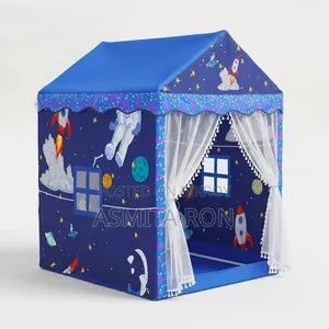 Printed Castle House Kids Tent – 50 Balls Free