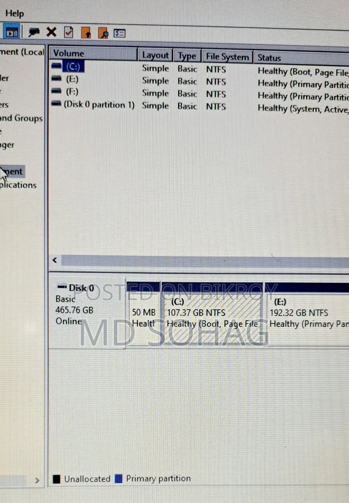 Lenovo Laptop 8GB Intel Core i3 500GB HDD