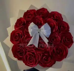Handmade Satin Ribbon Flower Bouquet | Custom Gift