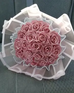 Handmade Satin Ribbon Flower Bouquet | Custom Gift