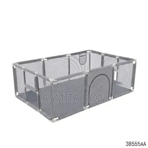 Baby Playpen 6/4 Fit | SS Steel Frame & Breathable Mesh Fabric