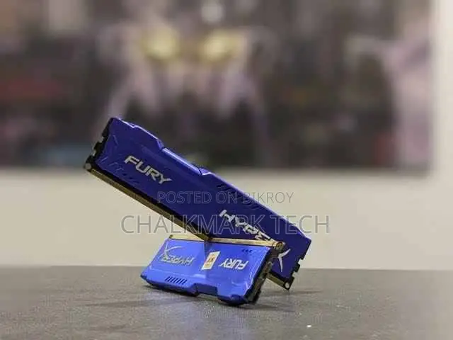 Kingston HyperX FURY 8GB DDR3 1600MHz Desktop RAM |