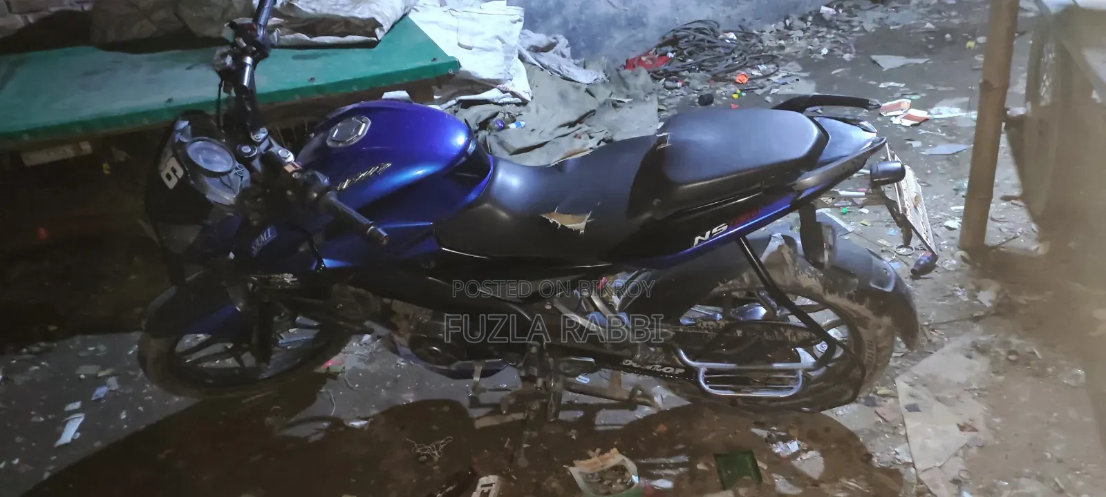 Bajaj Pulsar NS 160 2019 Blue