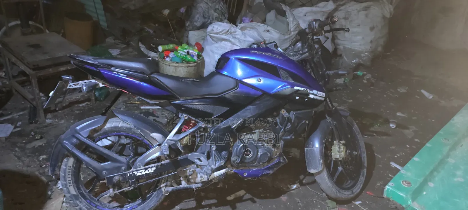 Bajaj Pulsar NS 160 2019 Blue
