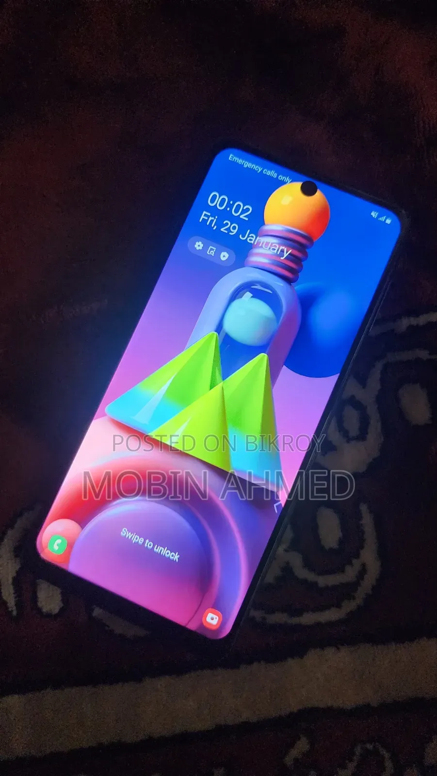 স্যামসাং গ্যালাক্সি এম৫১ ১২৮ জিবি নীল