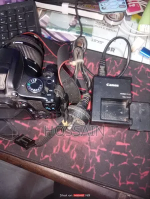 Canon 1200D Body + Lens EFS Kit 18-55 Full Setup ↑