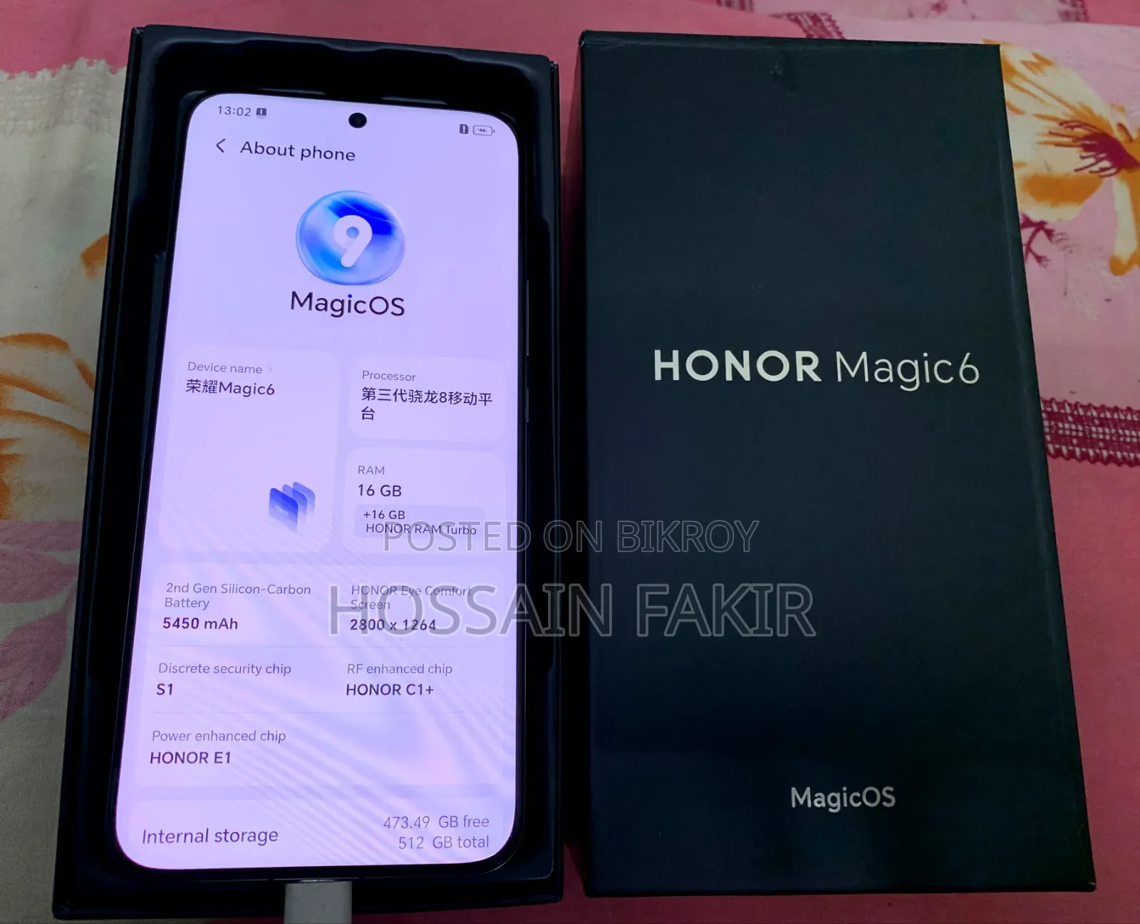 Honor Magic6 512 GB Black