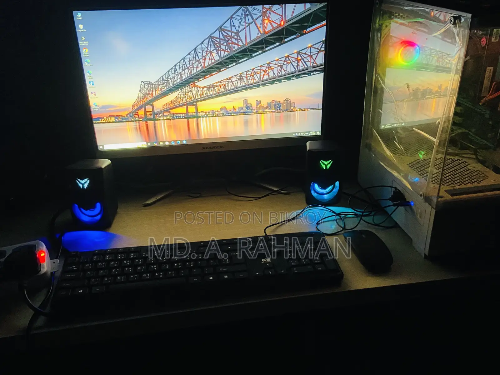 New Desktop Computer Asus 16GB Intel Core i7 SSHD+SSD 512GB