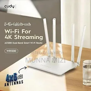 Cudy WR1200 V2.0 AC1200 Dual Band WiFi Router