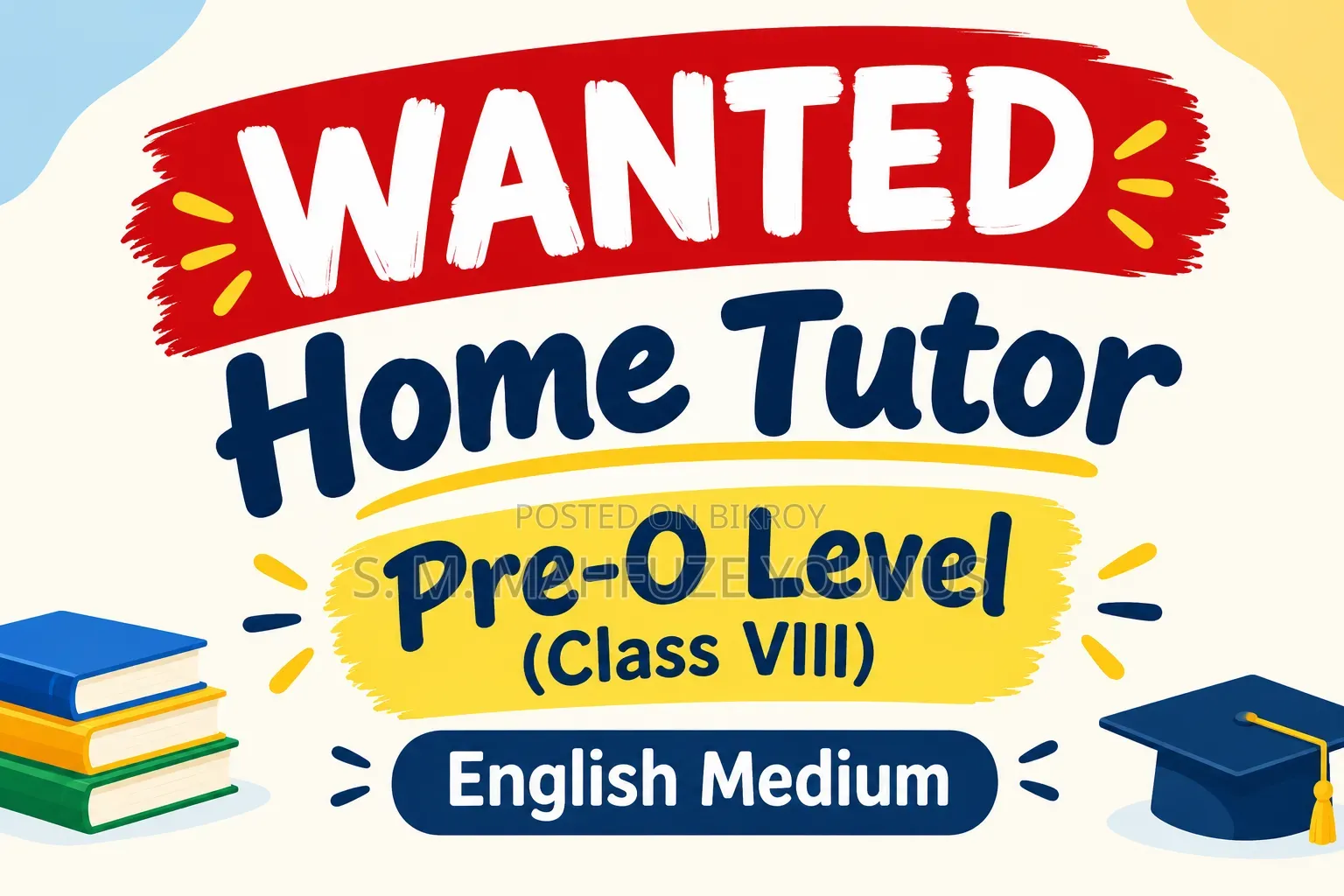 Home Tutor Required – Pre-O Level Science (Class 8)
