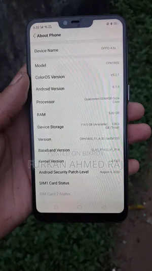 Oppo A3s 64 GB Pink