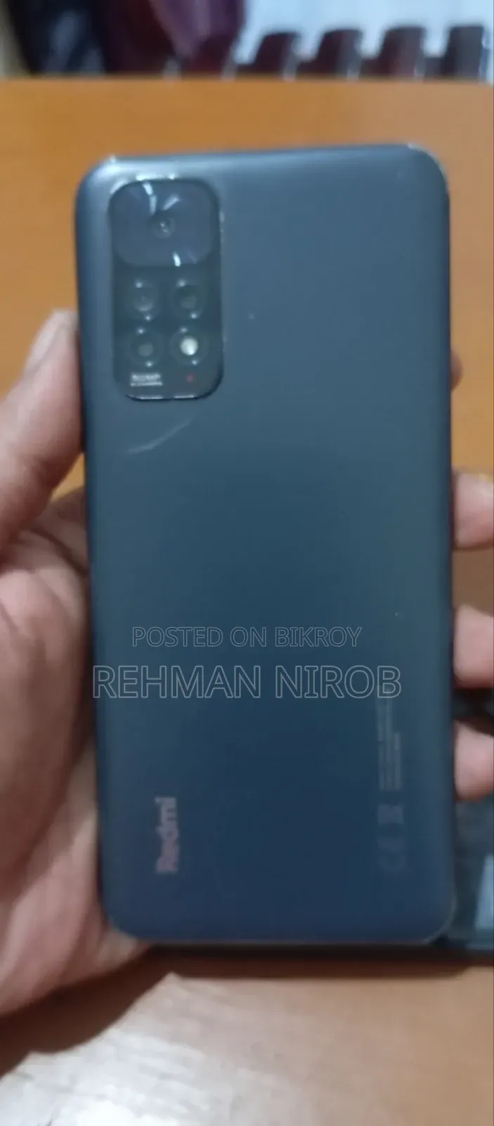 শাওমি রেডমি নোট ১১ ১২৮ জিবি গ্রাফাইট
