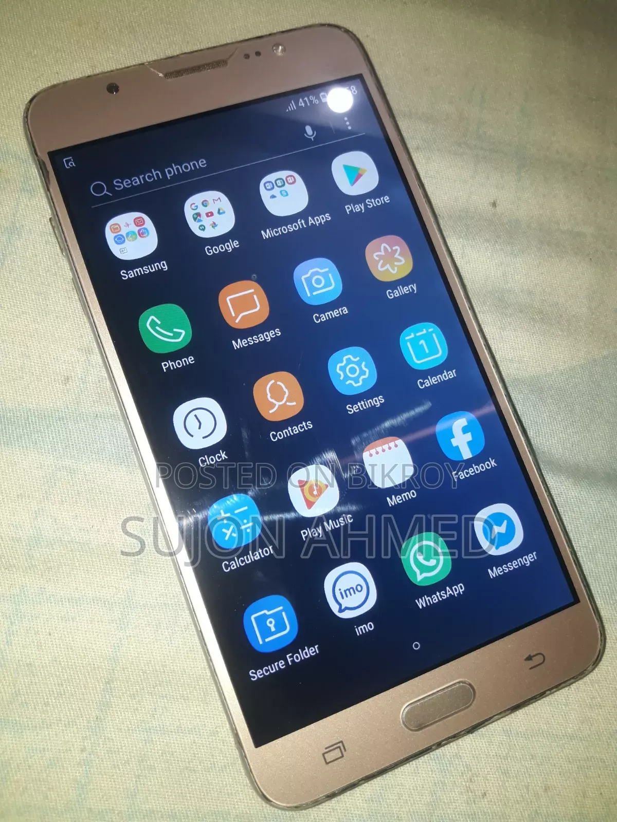 Samsung Galaxy J7 16 GB Rose Gold