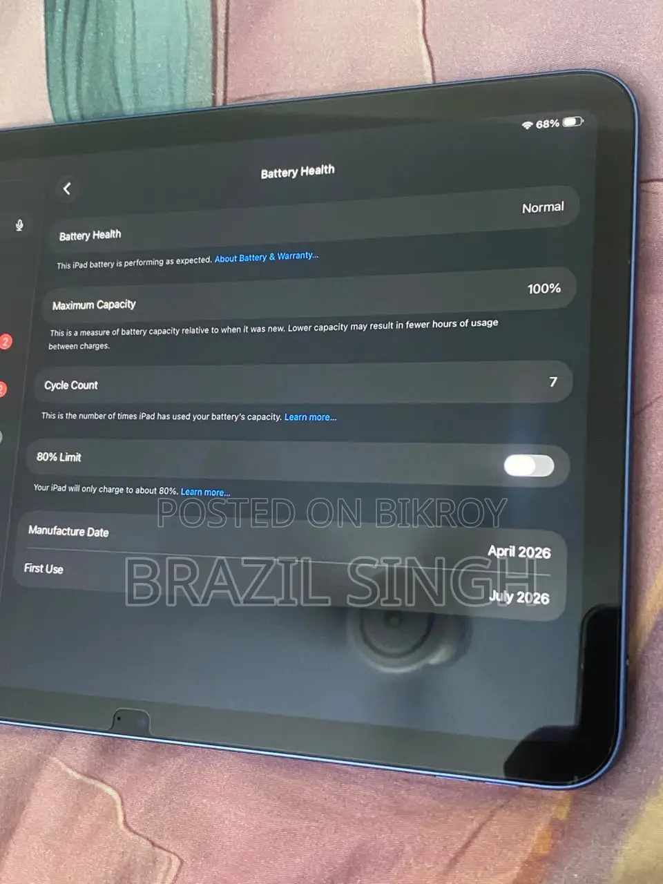 Apple iPad Air 11 (2025) 128 GB Blue