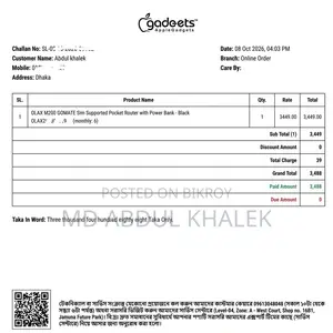 Olax Gomate M200