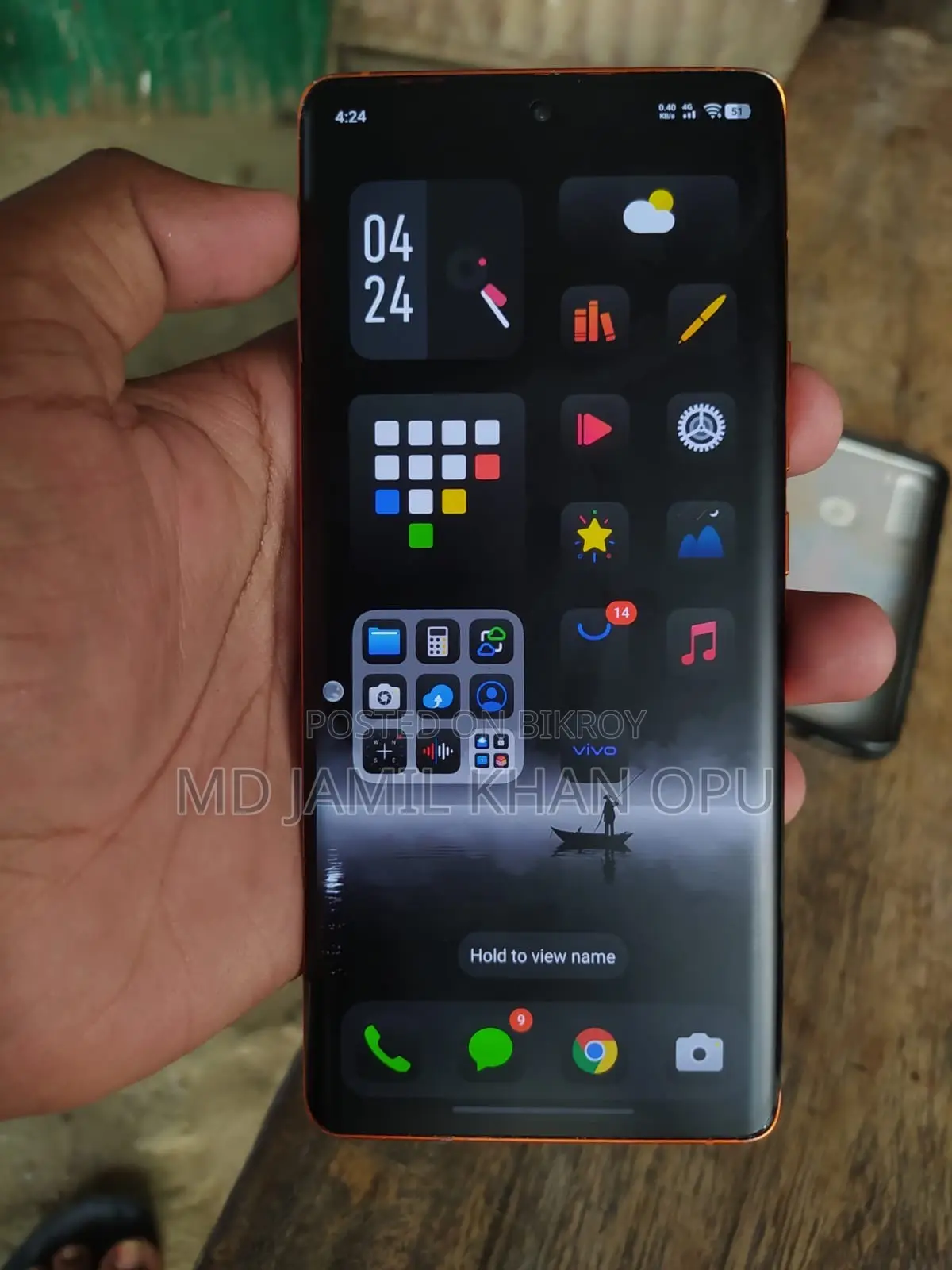 Vivo X80 256 GB Orange