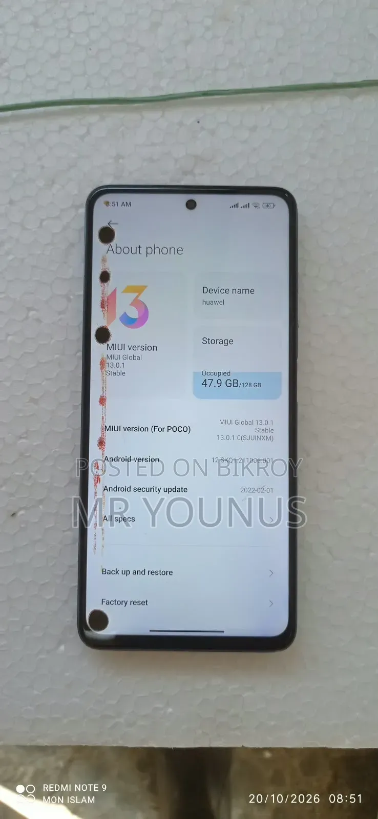 Xiaomi Poco X3 Pro 128 GB Blue