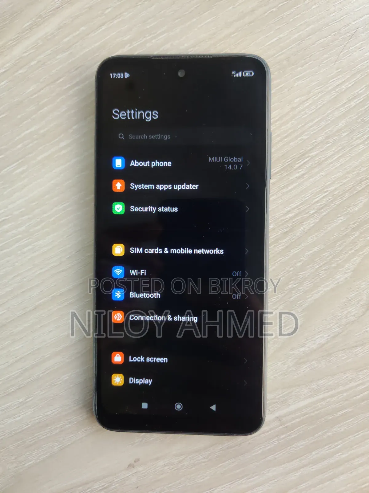 Xiaomi Redmi 10 128 GB Gray