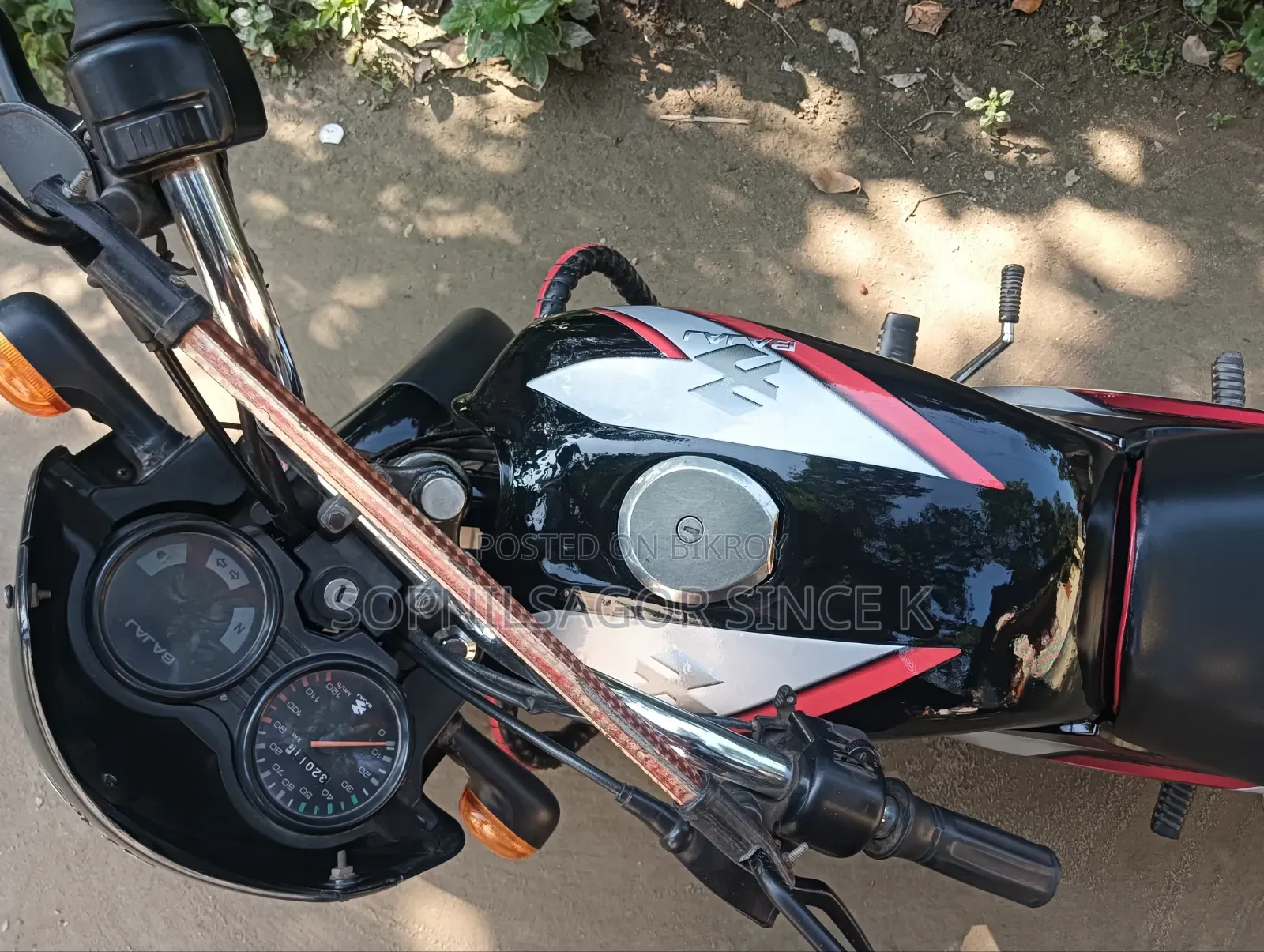 বাজাজ সিটি ১০০ ২০১৬ কালো