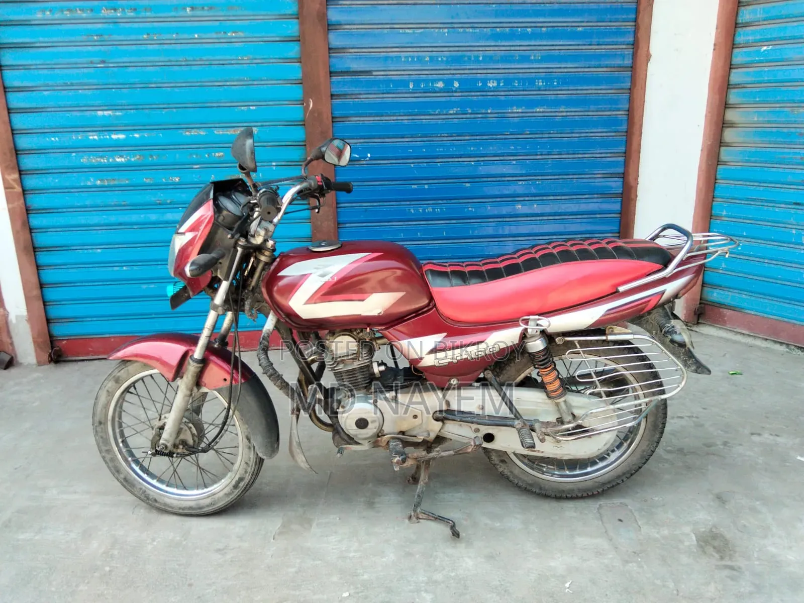 Bajaj CT 100 2008 Red