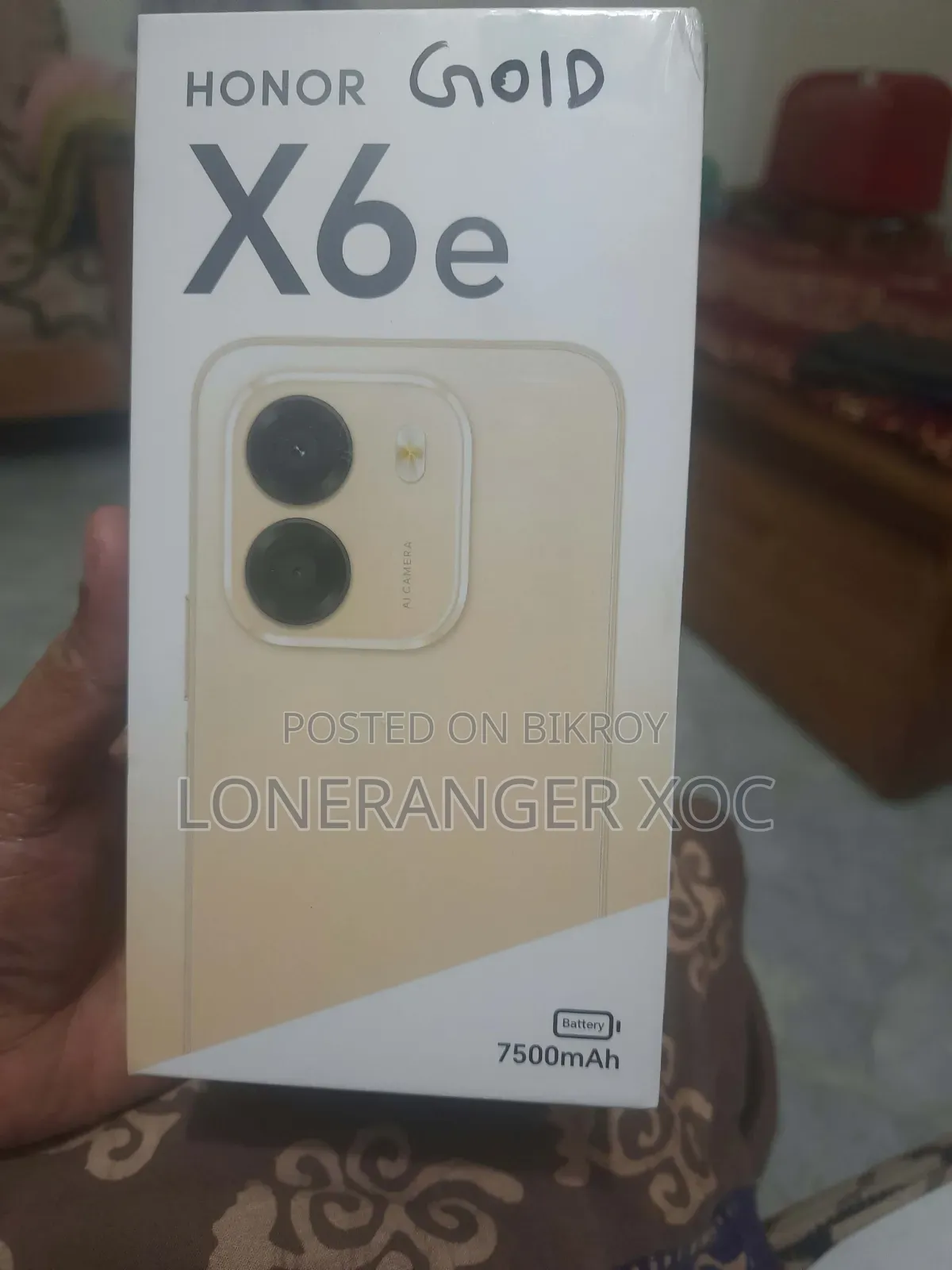 New Honor X6e 128 GB Rose Gold