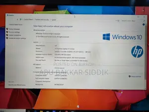 ল্যাপটপ এইচপি ১৫ ৮জিবি ইন্টেল কোর আই৫ এইচডিডি+এসএসডি ১টি