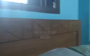 Furniture, Wooden Bed, Double Size, Mattress