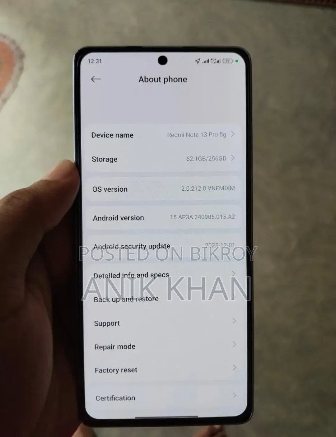 Xiaomi Redmi Note 13 Pro 256 GB Purple