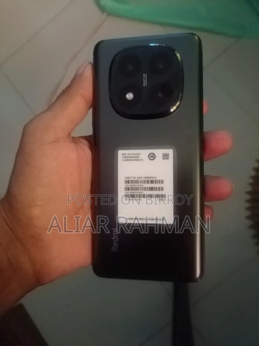 Xiaomi Redmi Note 14 Pro+ 5G 256 GB Black