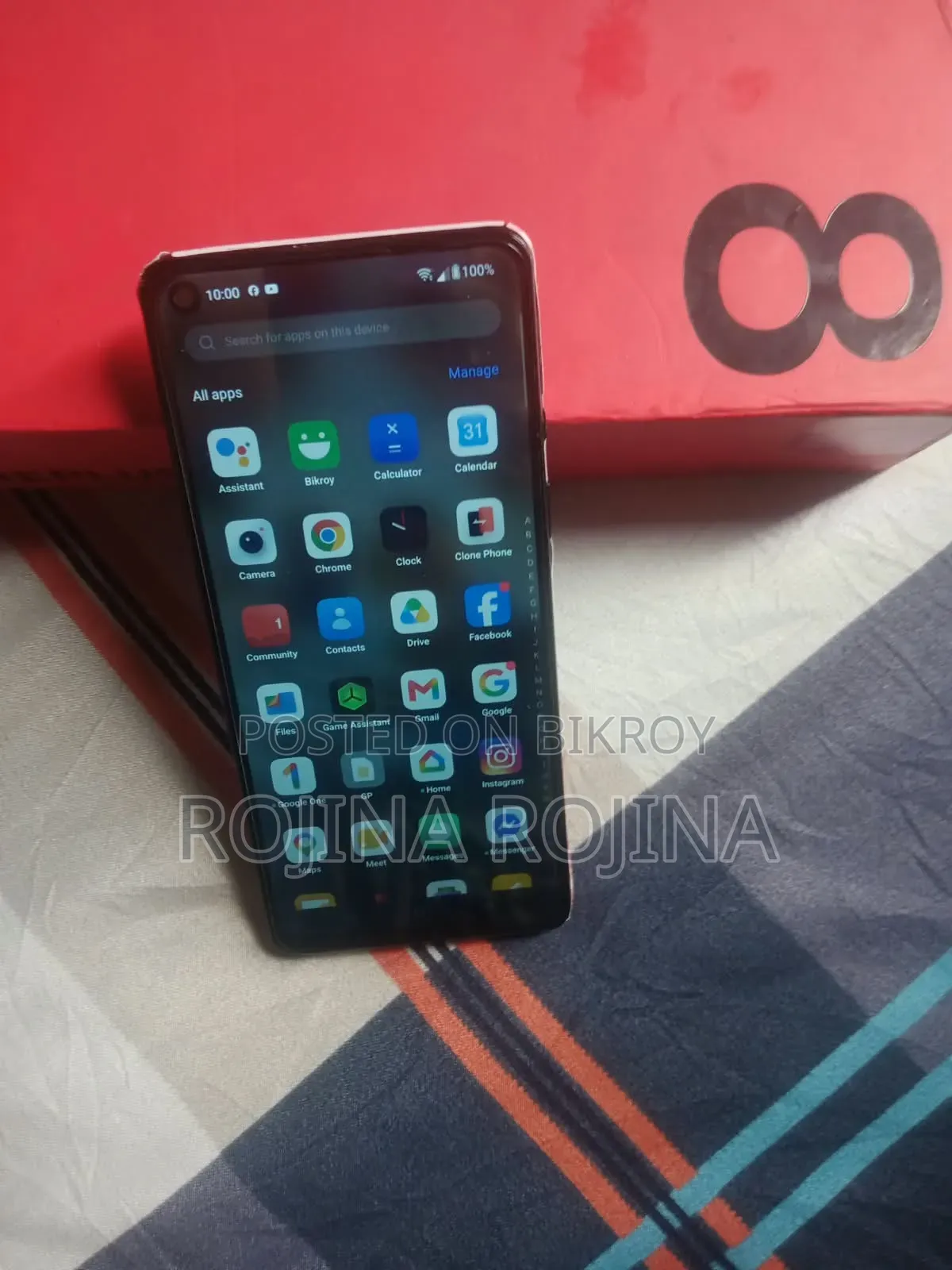 OnePlus 8 5G (T-Mobile) 128 GB Blue
