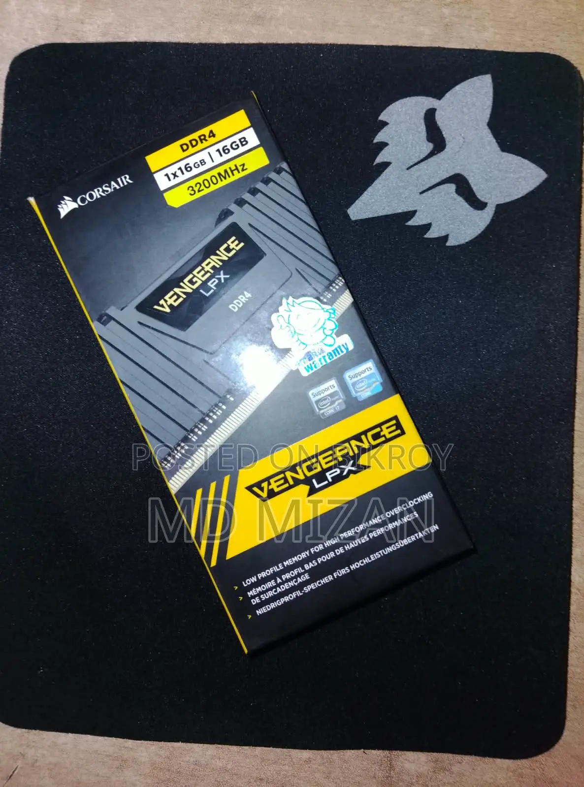 Corsair Vengeance LPX 16GB DDR4 DRAM 3200MHz RAM