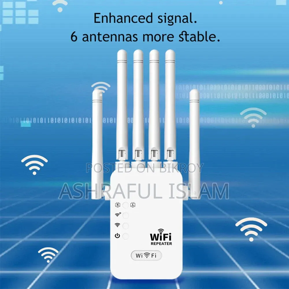 6 Antenna Wi-Fi Repeater