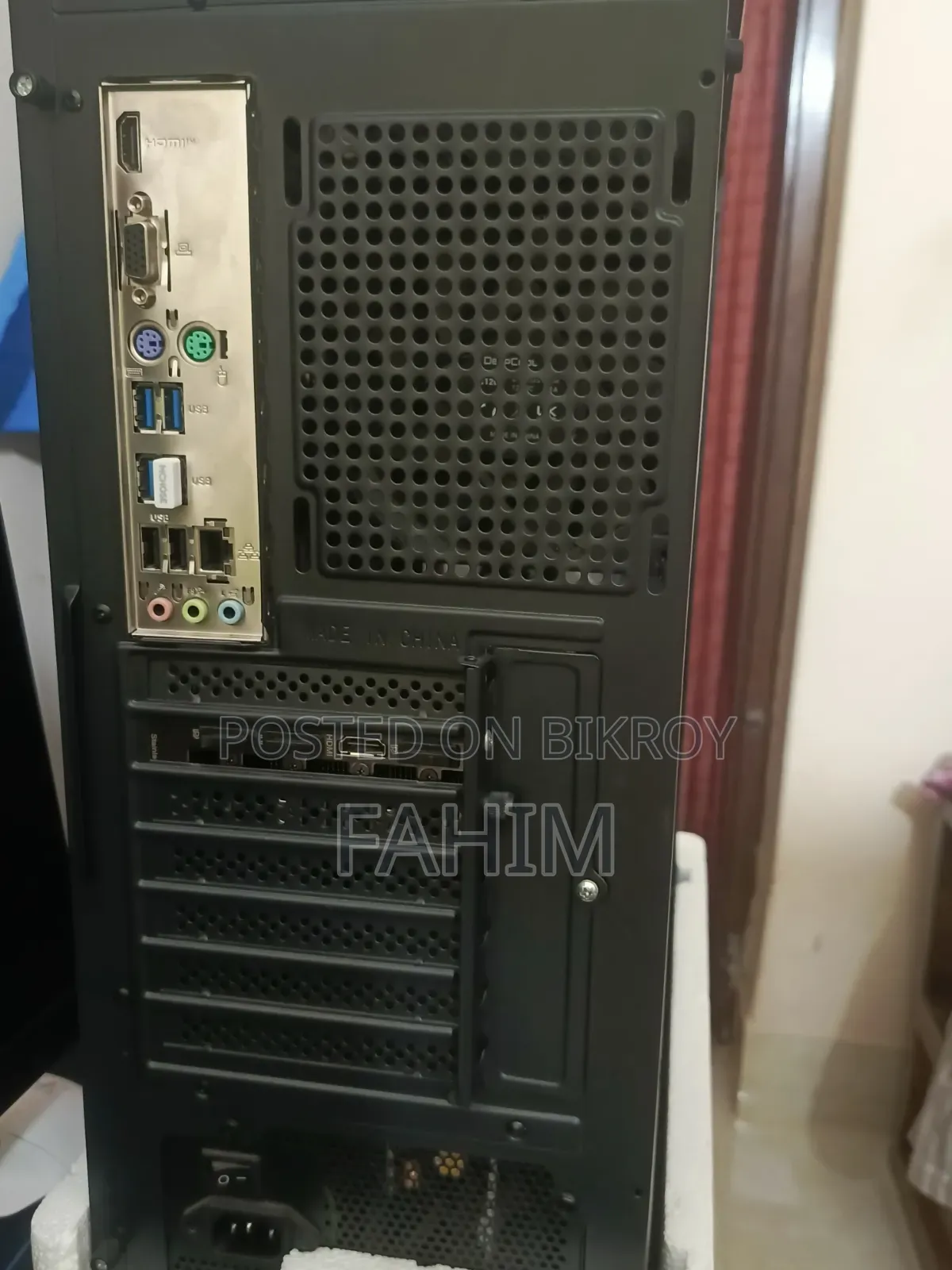 Desktop Computer MSI model 16GB AMD Ryzen 7 SSD 1T