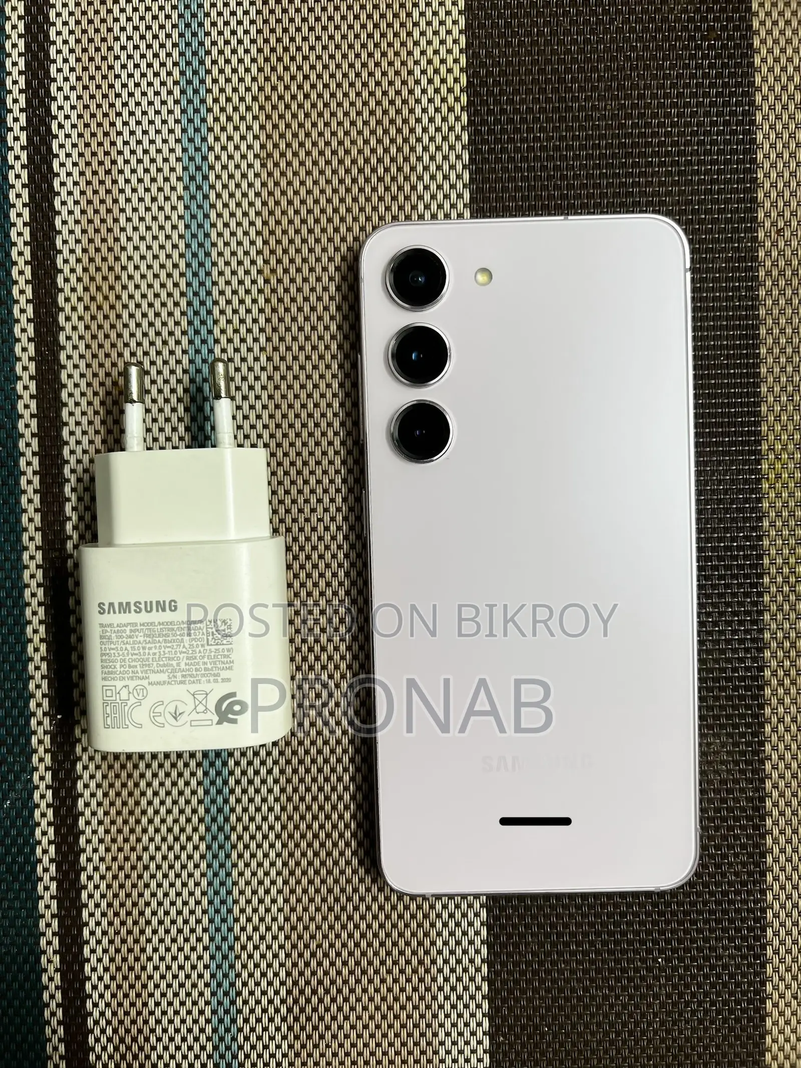 স্যামসাং গ্যালাক্সি এস২৩ ২৫৬ জিবি পিংক