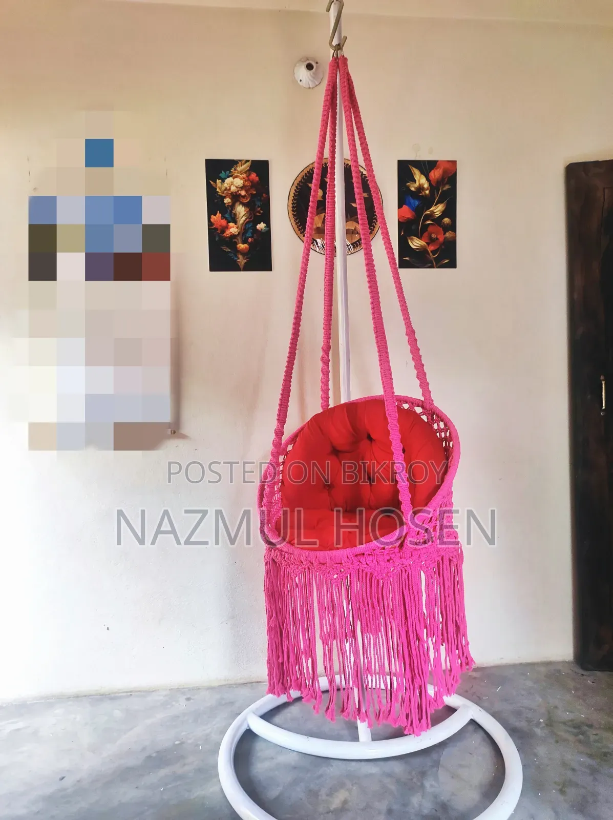 26 Inch Chair Swing with Stand