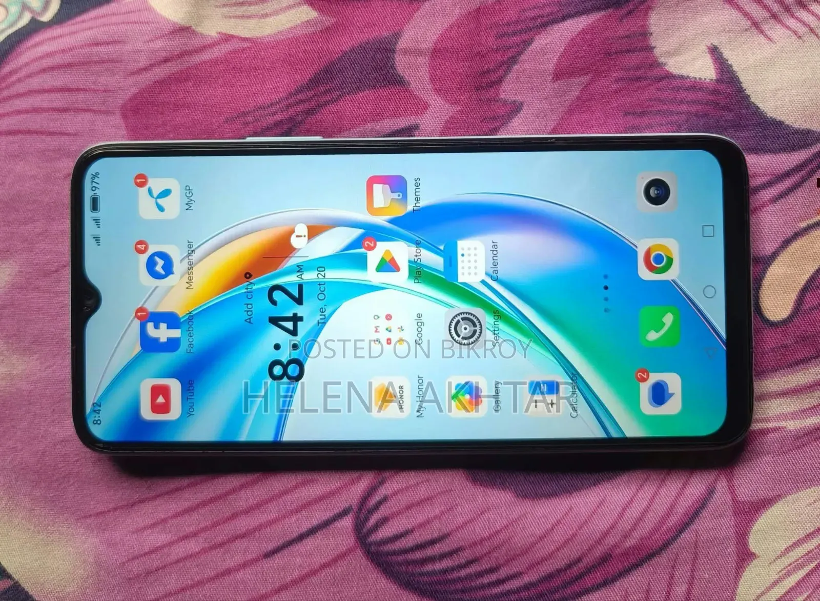হনর এক্স৫বি প্লাস ১২৮ জিবি ব্লু