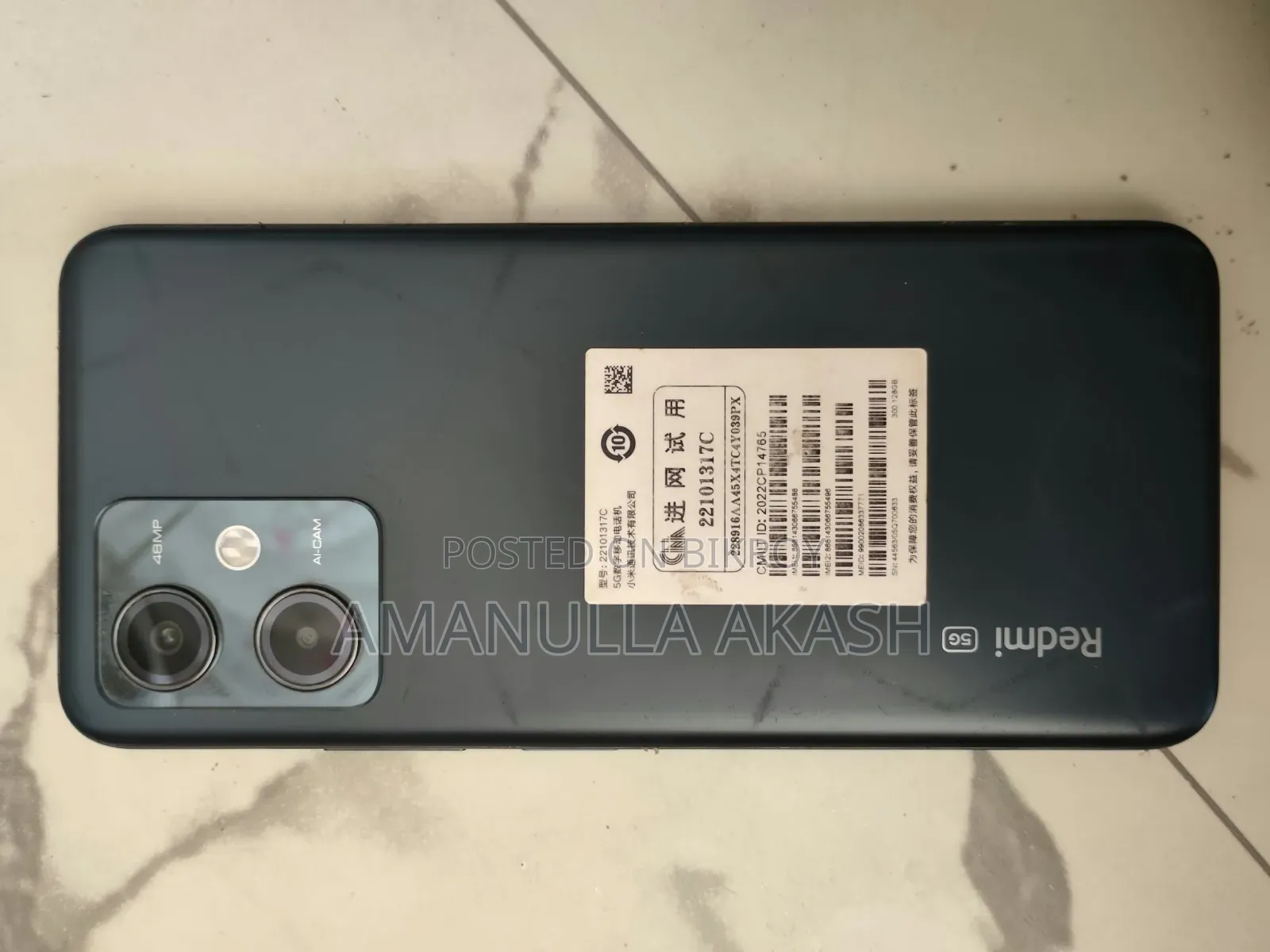 Xiaomi Redmi Note 12 128 GB Gray