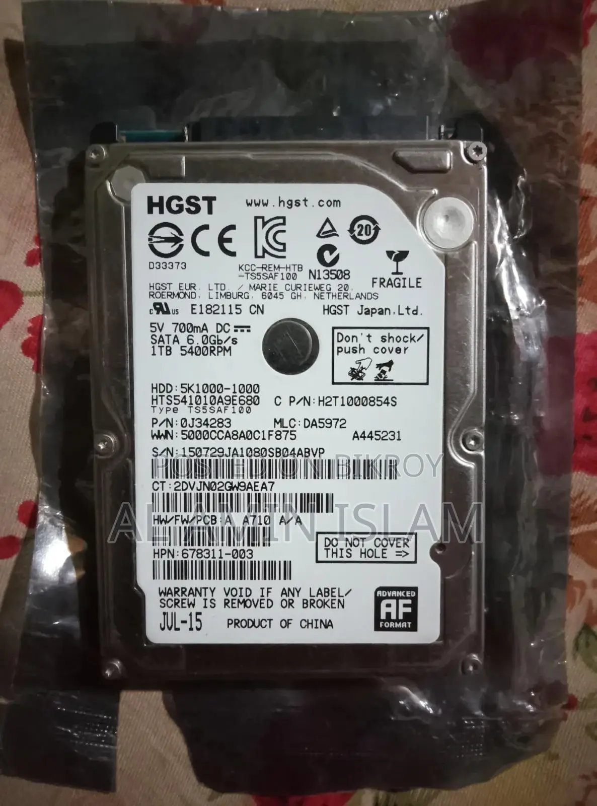 Laptop 32GB HDD 1T