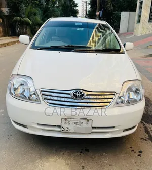 Toyota Corolla Sedan Automatic 2003 White