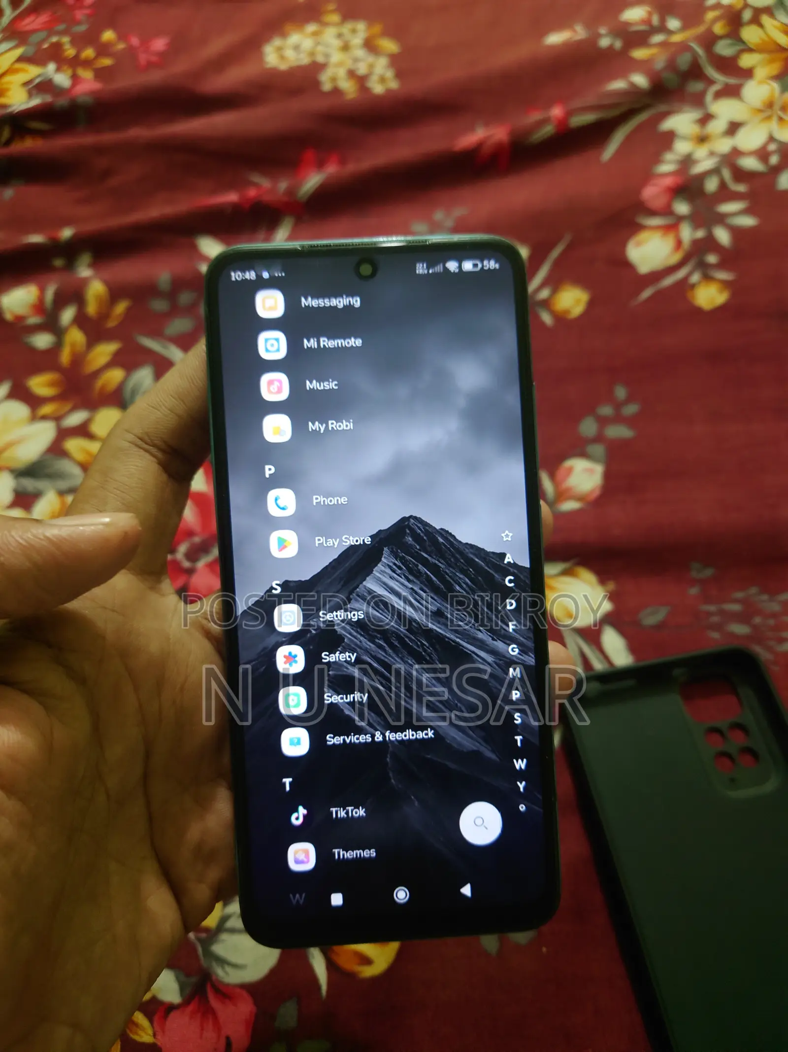 শাওমি রেডমি নোট ১১ ৬৪ জিবি ব্ল্যাক