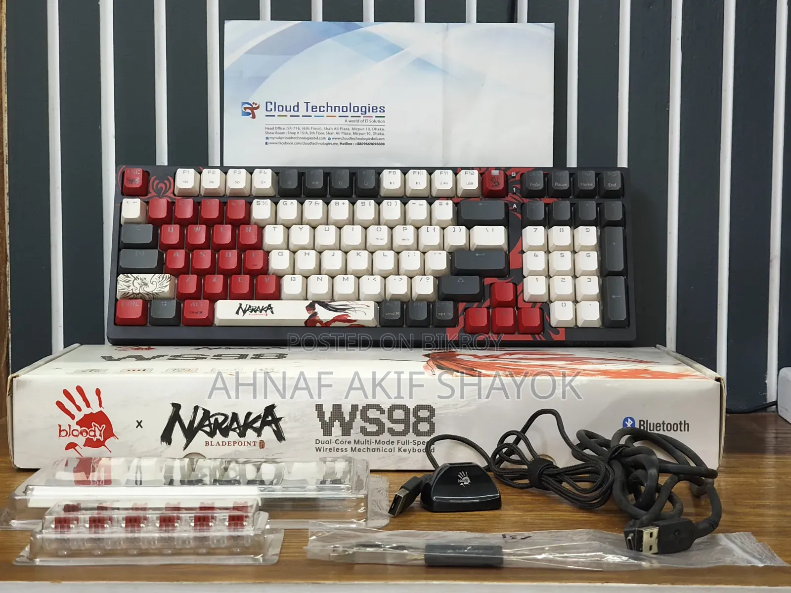 A4tech Bloody Ws98 (special Edition)